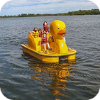 duck shaped paddleboat